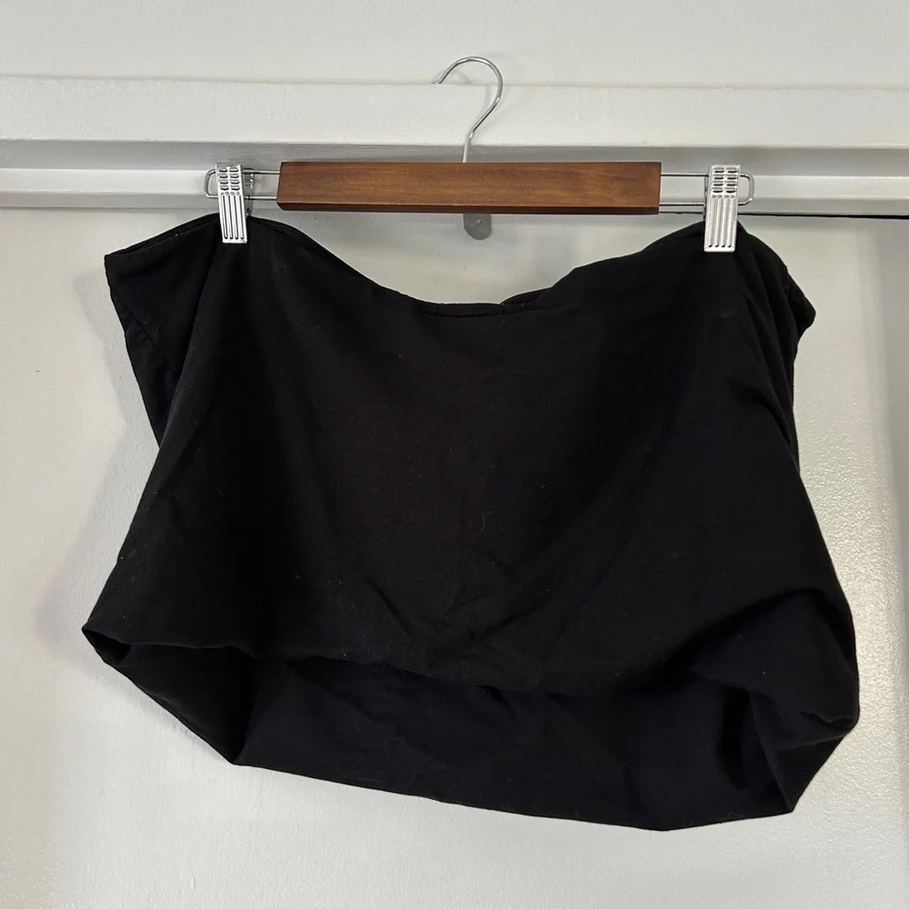 FASHION NOVA TUBE TOP- BLACK - Picture 4 of 4